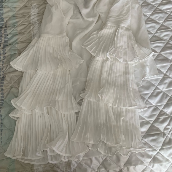 Reset White Ruffle Shirt - Picture 2 of 2